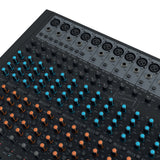 LD Systems VIBZ 24 DC - Consola de mezcla de 24 canales con DFX y compresor