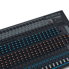 LD Systems VIBZ 24 DC - Consola de mezcla de 24 canales con DFX y compresor