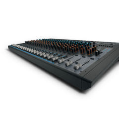 LD Systems VIBZ 24 DC - Consola de mezcla de 24 canales con DFX y compresor