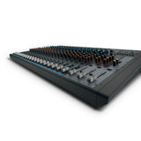 LD Systems VIBZ 24 DC - Consola de mezcla de 24 canales con DFX y compresor