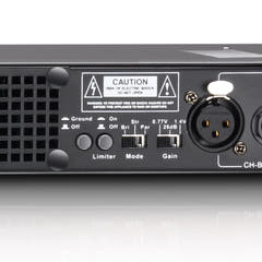 LD Systems XS 200 - Amplificador de Potencia (2x50W, 8 Ohm)