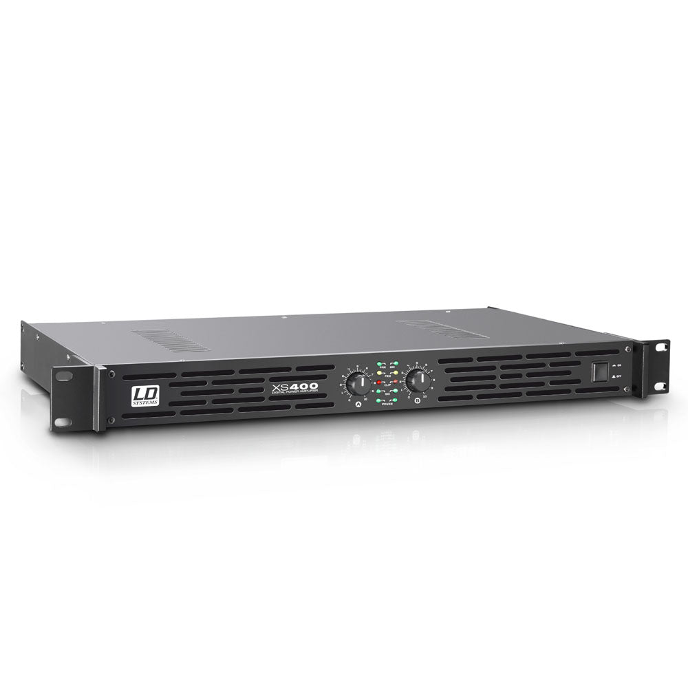 LD Systems XS 400 - Amplificador de Potencia (2x100W, 8 Ohm)