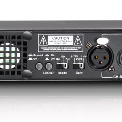 LD Systems XS 400 - Amplificador de Potencia (2x100W, 8 Ohm)