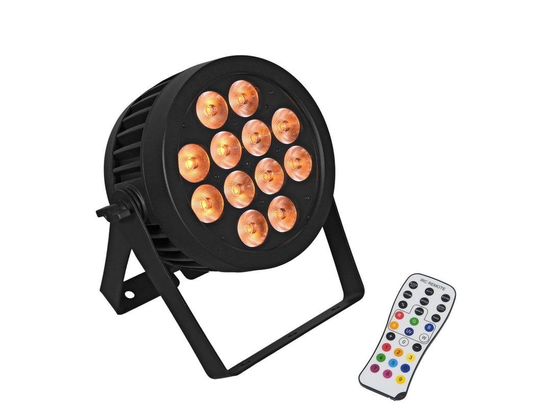 EUROLITE LED IP PAR Lámpara QCL Spot (12x8W)