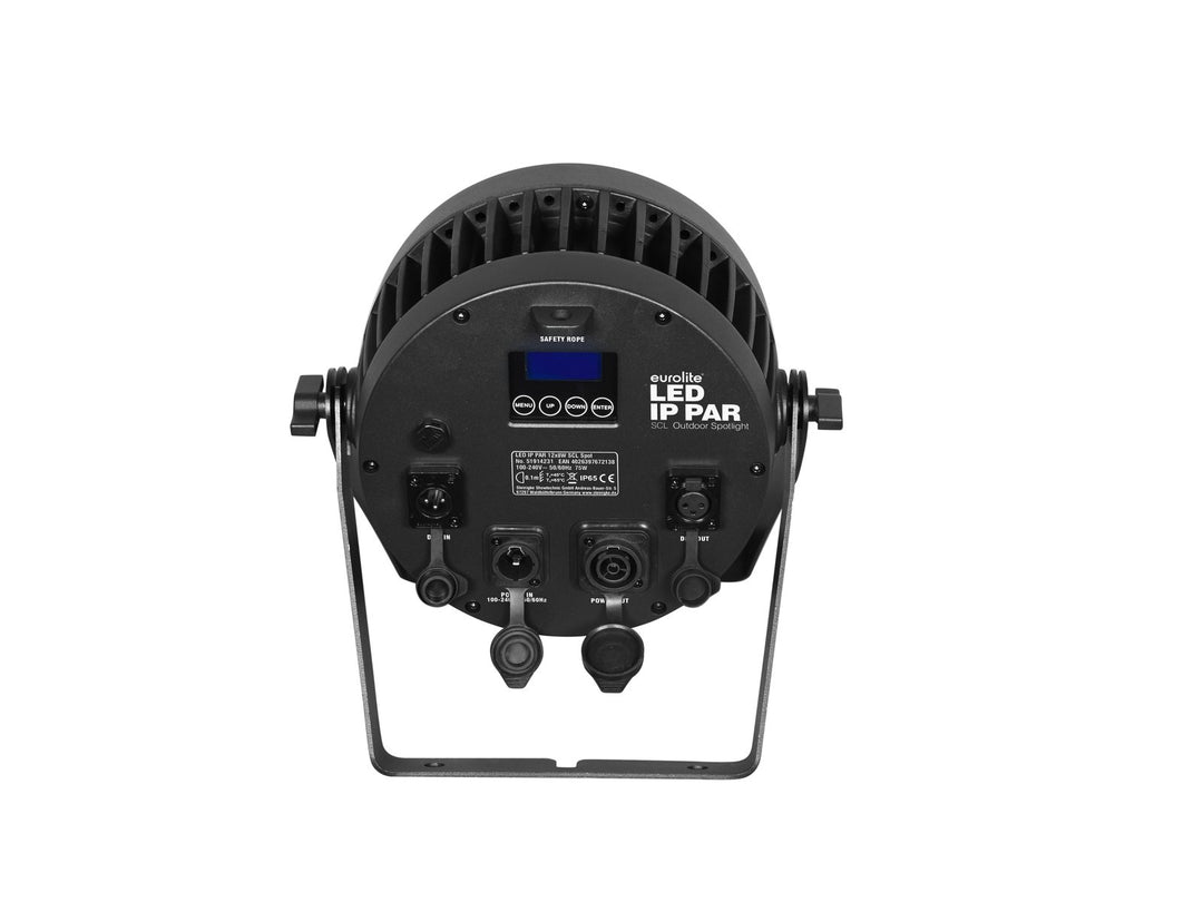 EUROLITE LED IP PAR Lámpara QCL Spot (12x8W)