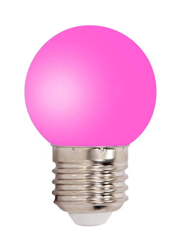 Bombillas LED de colores Ibiza (6 uds)