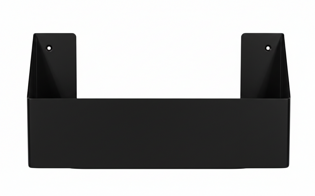 Studio 57 Vinyl Estante de pared Mediano (negro)