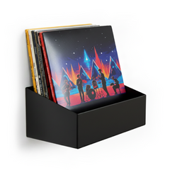 Studio 57 Vinyl Estante de pared Grande (negro)