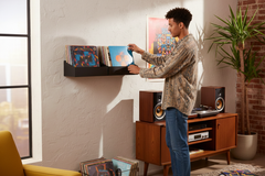 Studio 57 Vinyl Estante de pared Grande (negro)