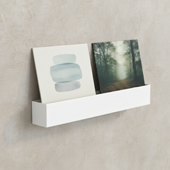 Studio 57 Vinyl Display doble de pared (blanco)