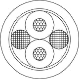 ProCab højttalerkabel BC rund 2 x 0,75 mm²  500 meter