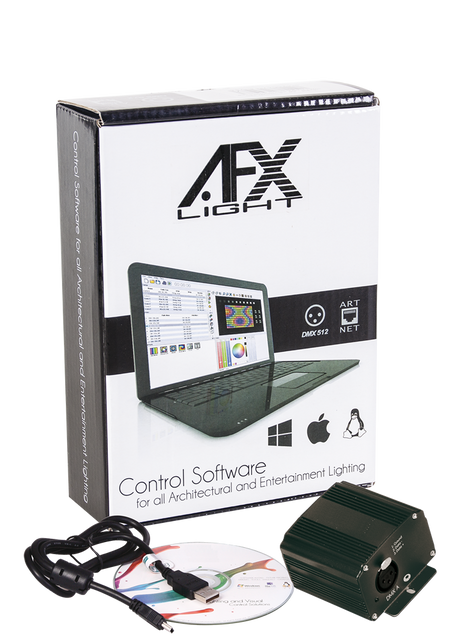 AFX 512 DMX Soft control