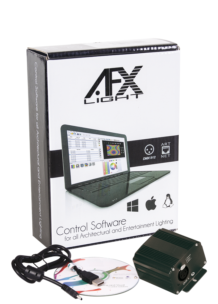 AFX 512 DMX Soft control