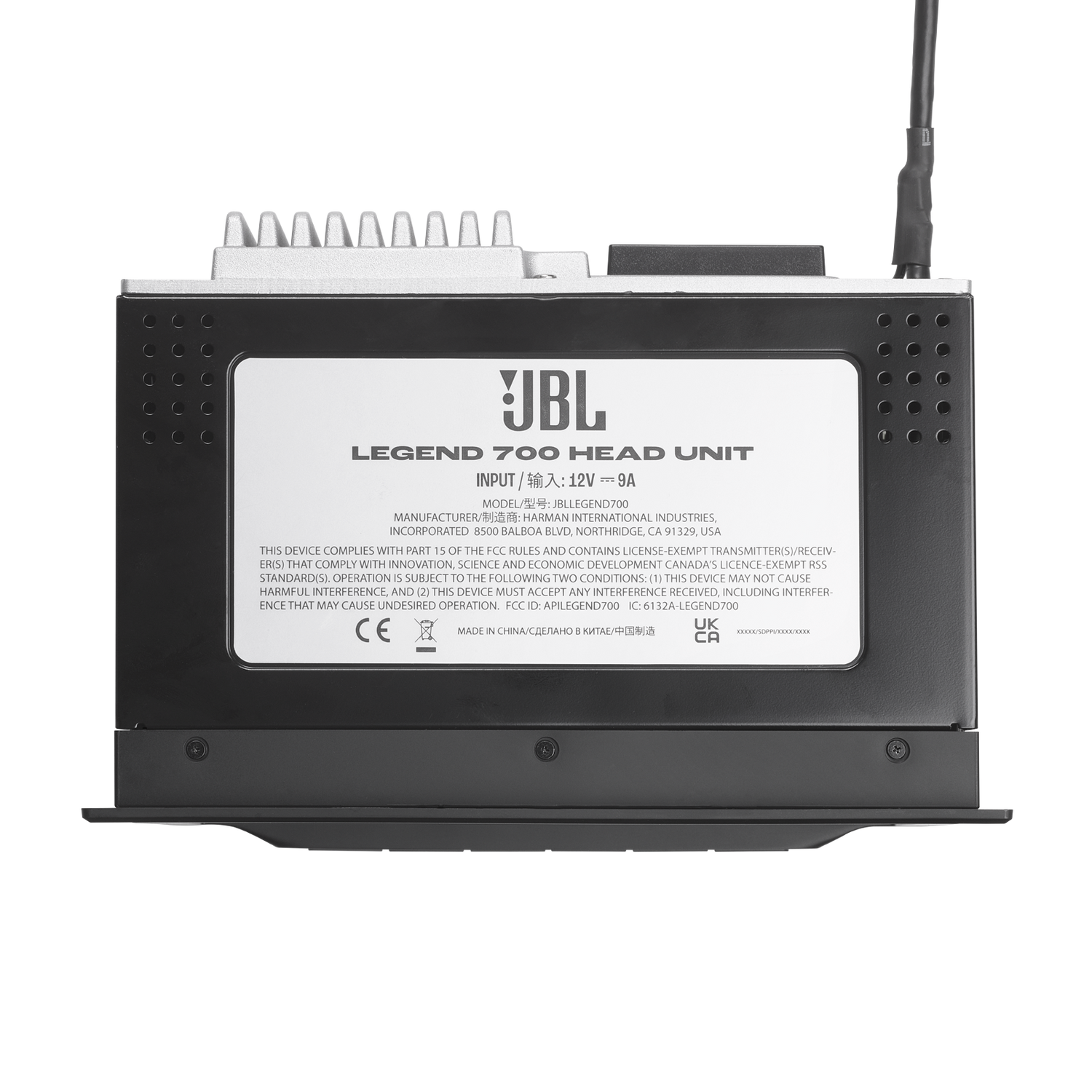 JBL Legend700D, CarPlay inalámbrico de Apple, Radio DAB y Bluetooth