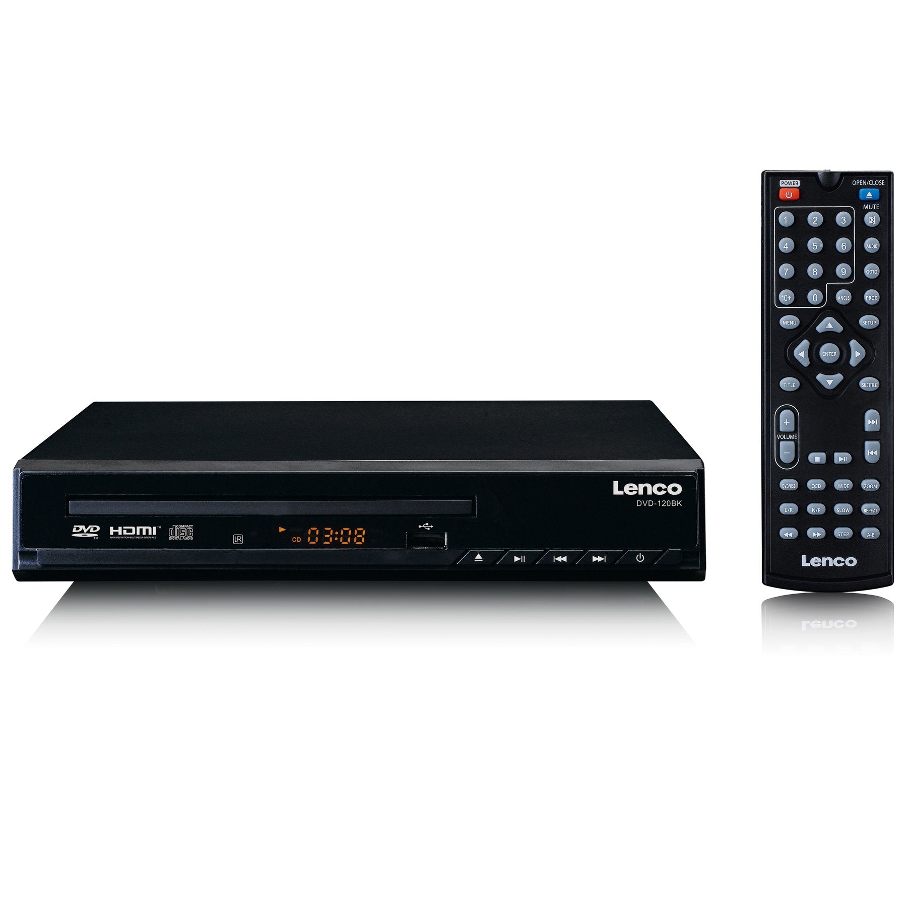 Lenco DVD-120 DVD/CD Player