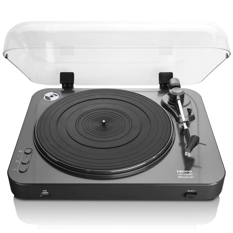 Lenco LBT-120 Bluetooth Tocadiscos (Negro)