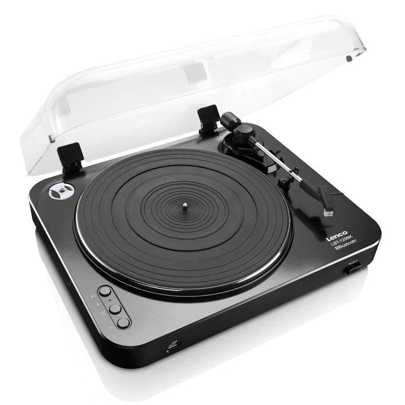 Lenco LBT-120 Bluetooth Tocadiscos (Negro)