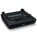 Lenco LS-101 Turntable Bundle (Black)