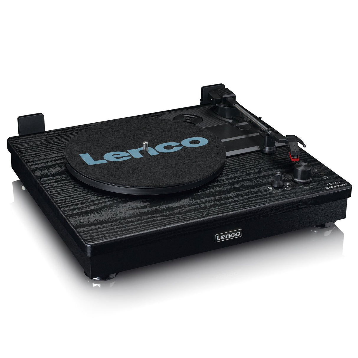 Lenco LS-101 Turntable Bundle (Black)