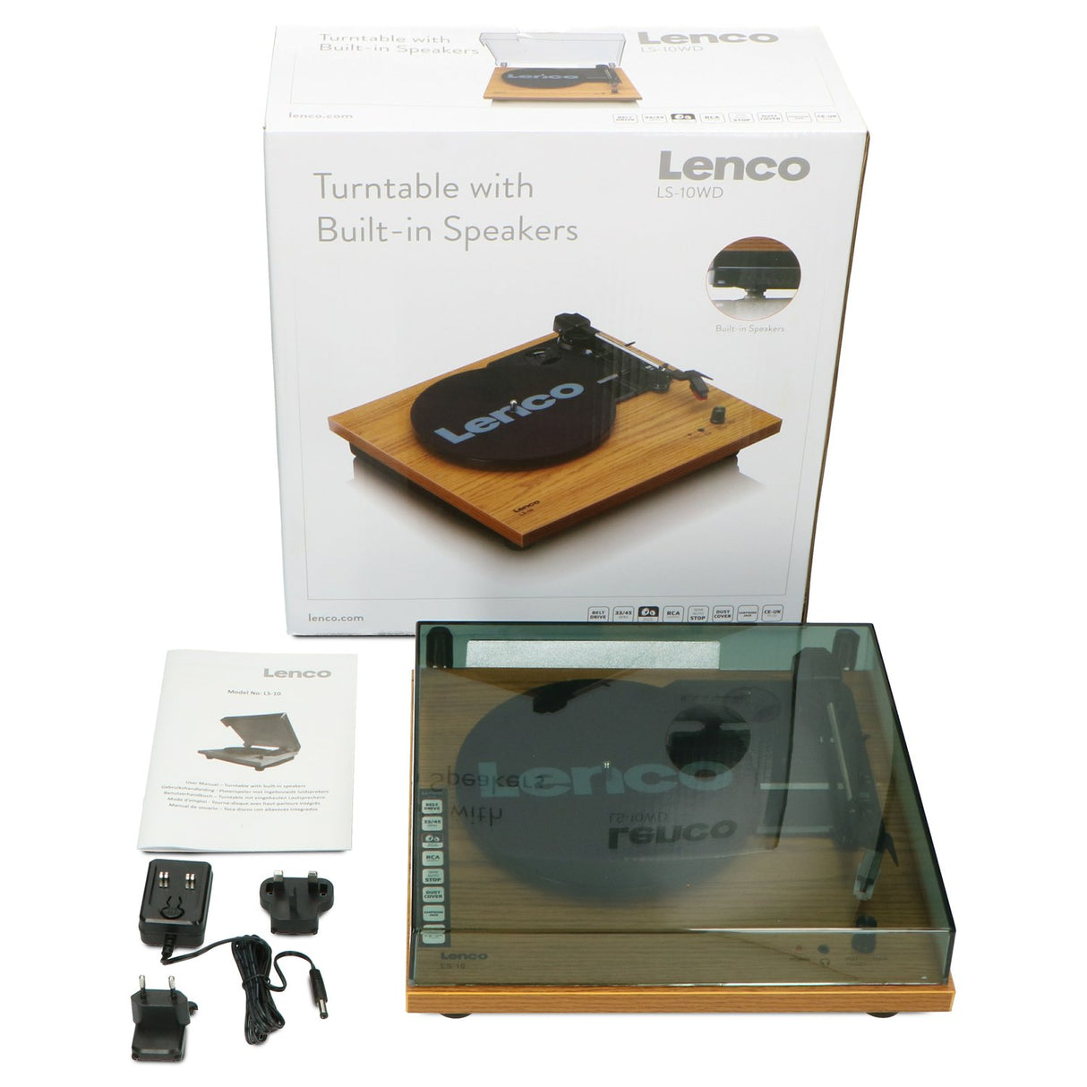 Lenco LS-10 Turntable (Wood)