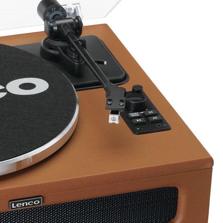 Lenco LS-430 Bluetooth Tocadiscos (Marrón)