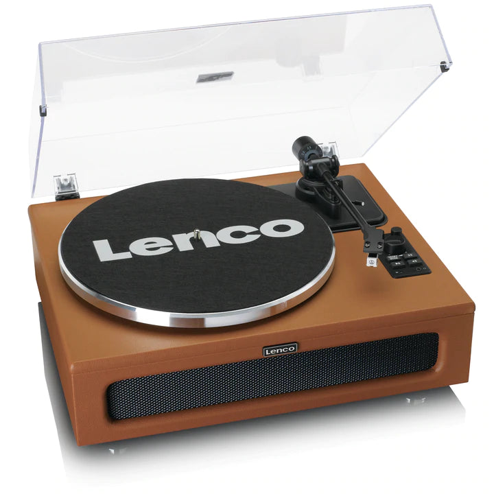 Lenco LS-430 Bluetooth Tocadiscos (Marrón)