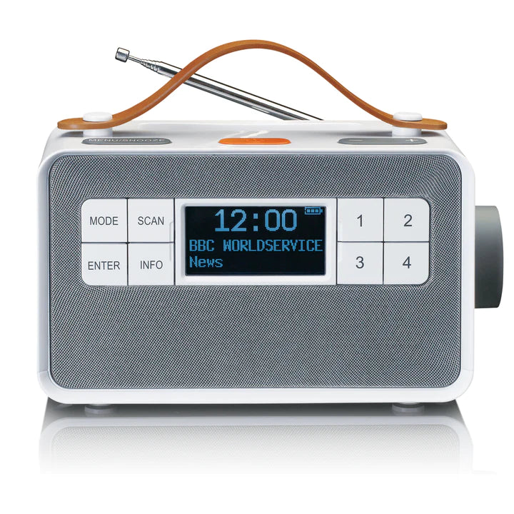 Lenco PDR-065 DAB Radio (White)