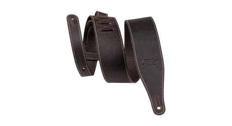 Levys M17BAS correa para guitarras 2 1/2", marrón oscuro