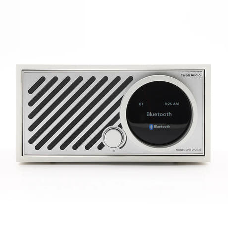 Tivoli Audio Model ONE GEN.3 Digital+ Altavoz, Blanco/Plata