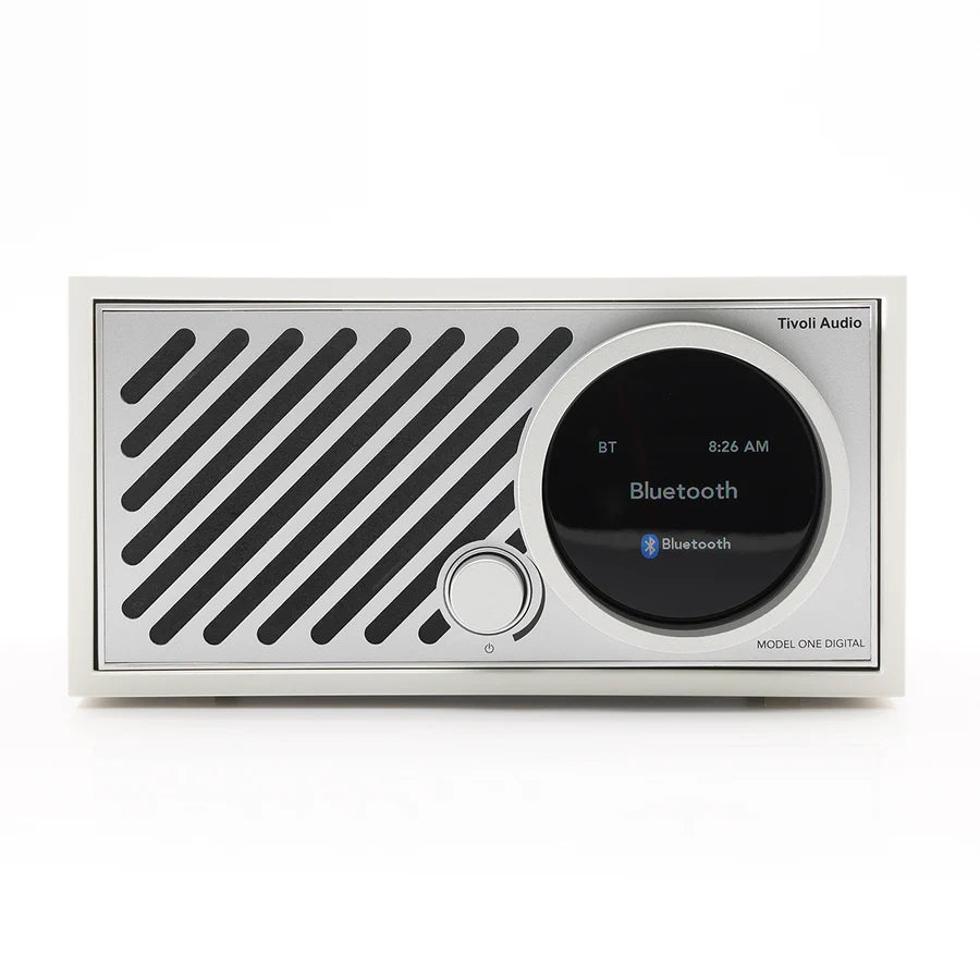 Tivoli Audio Model ONE GEN.3 Digital+ Altavoz, Blanco/Plata