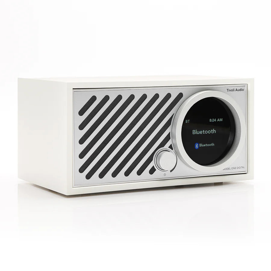 Tivoli Audio Model ONE GEN.3 Digital+ Altavoz, Blanco/Plata