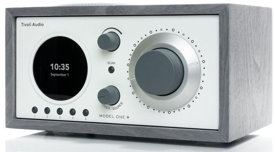Tivoli Audio Model ONE+ Radio (Gris/Blanco)
