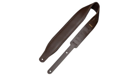 Levys M26PD correa de guitarra de 3", marrón oscuro