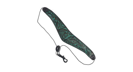 Levys M27W correa para saxofón 2", turquesa grabado