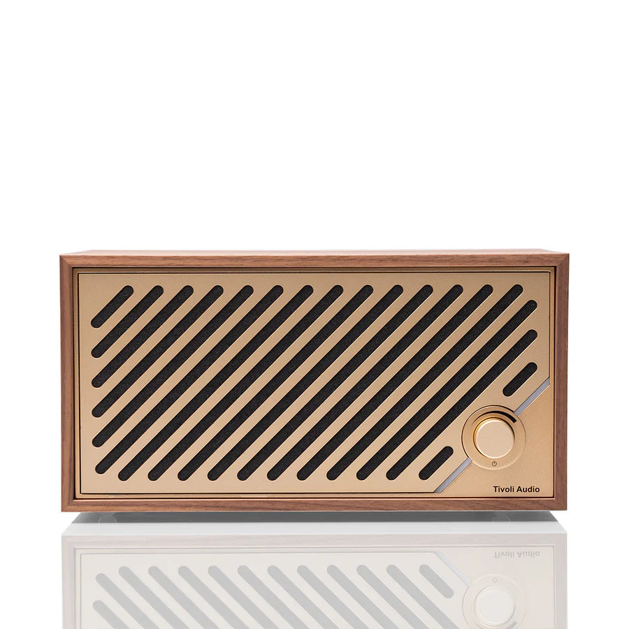 Tivoli Audio Model Two Digital Bluetooth Speaker (Walnut/gold)