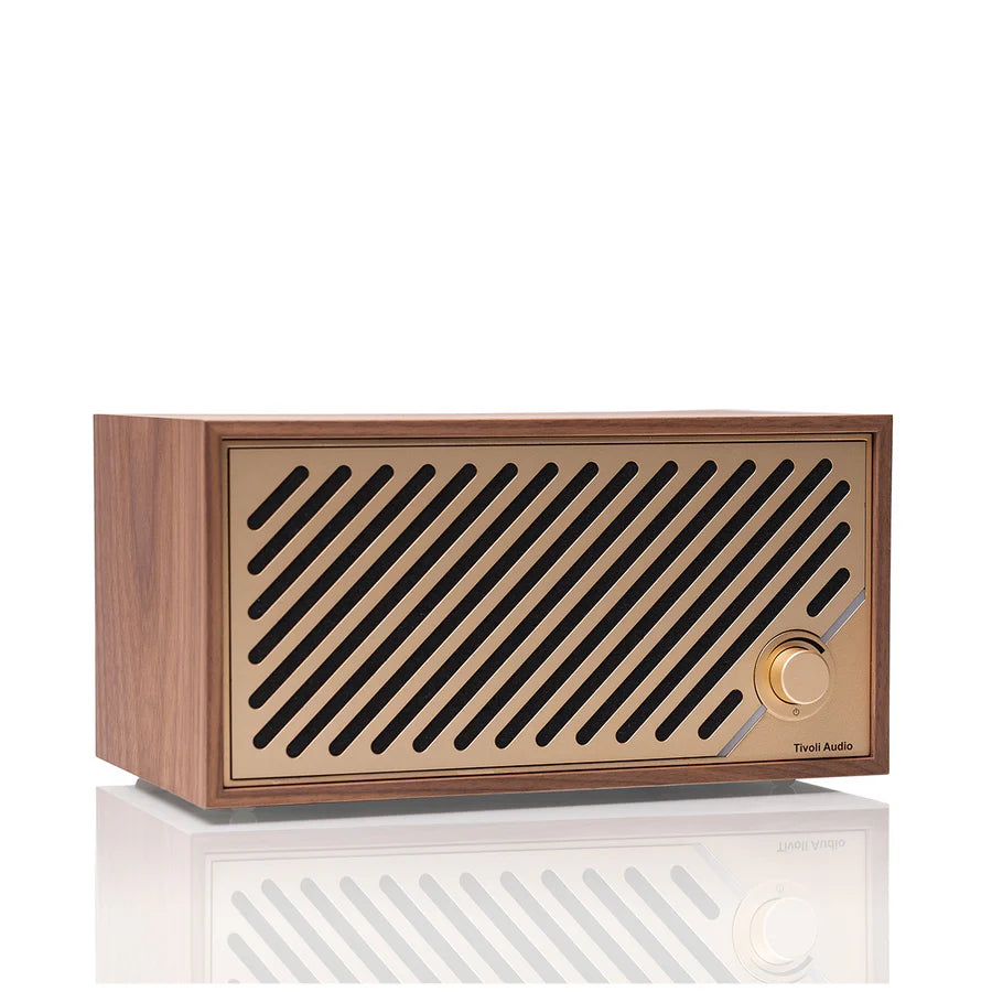 Tivoli Audio Model Two Digital Bluetooth Speaker (Walnut/gold)