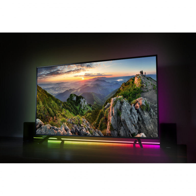 Ibiza Magic Color Stick RGB Floor Light (White)