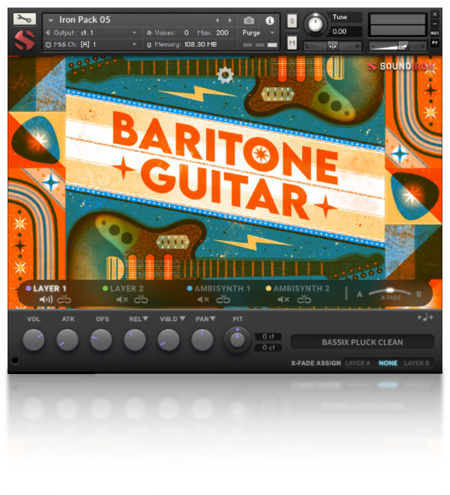 Iron Pack 5 - Guitarras barítono
