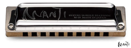 Suzuki Manji Standard M-20 Diatónica Harmónicas (C)