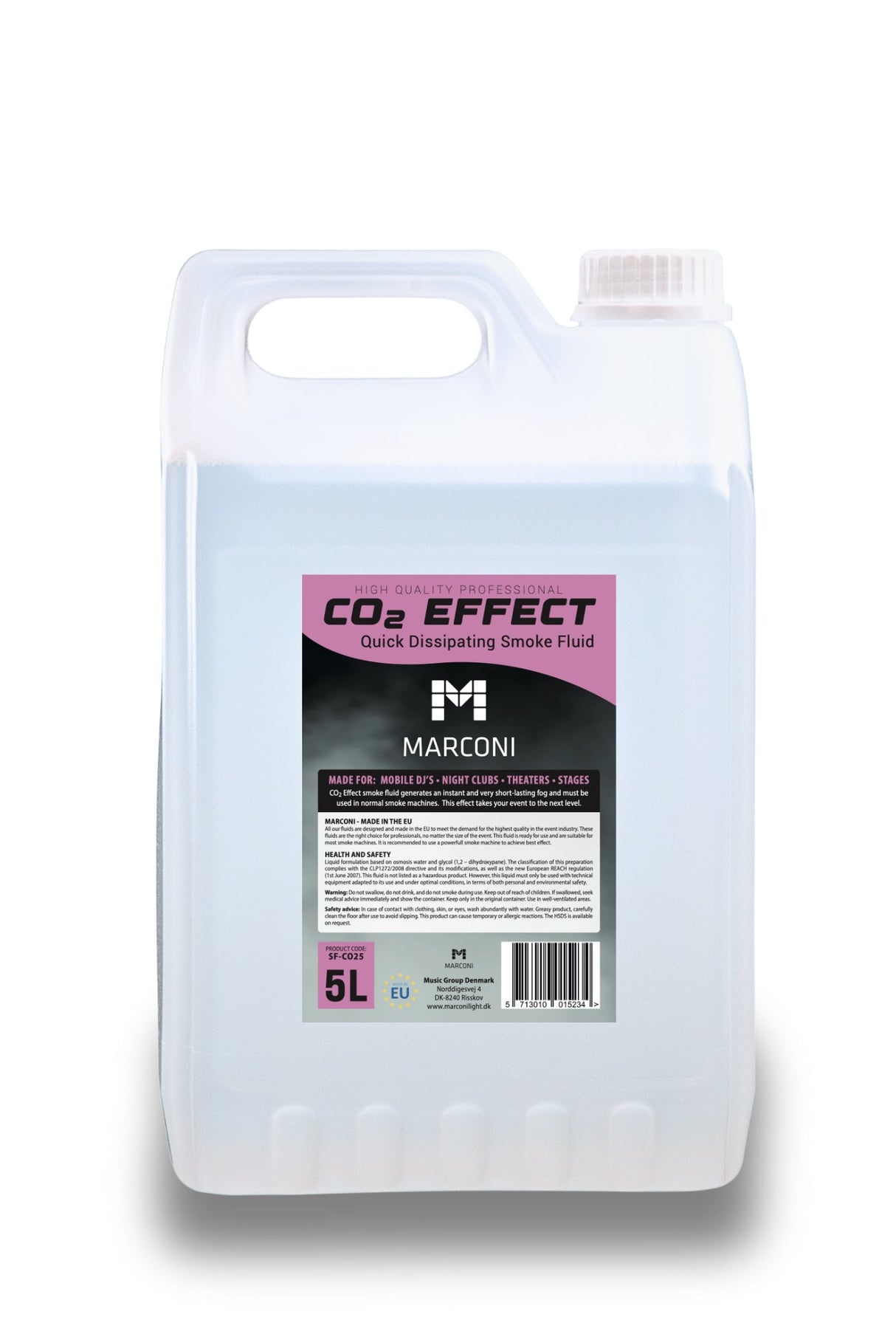 3 x 5L Líquido para humo (Mix Pack) + 250ml Líquido de limpieza