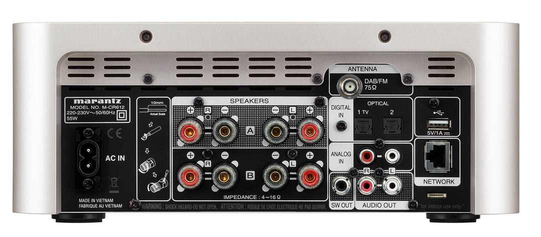 Marantz Melody X M-CR612 Sistema Minianlæg (Plata)