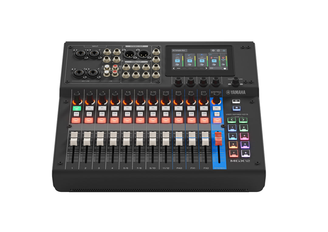 Yamaha MGX12 Consola de mezcla digital (negra)