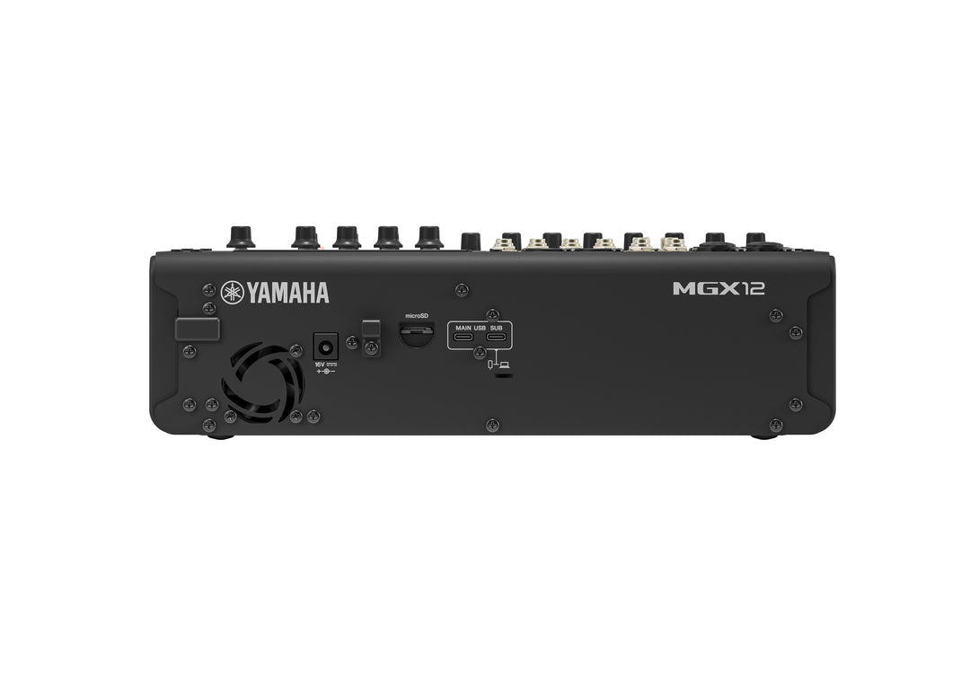 Yamaha MGX12 Consola de mezcla digital (negra)