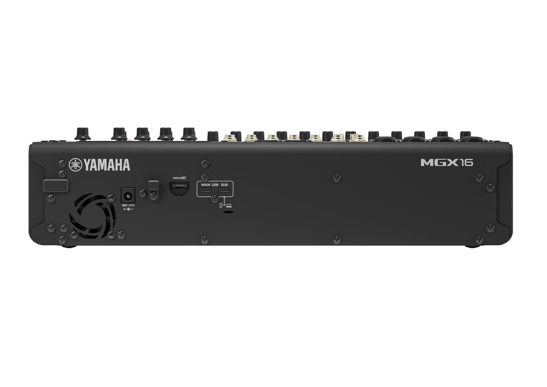 Yamaha MGX16 Consola de mezcla digital (Negro)