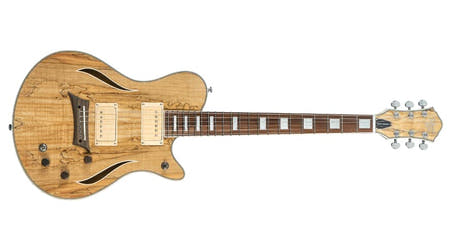 Michael Kelly Hybrid Special guitarra híbrida, Spalted Maple