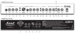 Marshall AS50D Amplificador de guitarra acústica