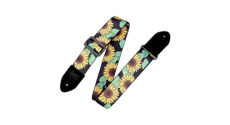 Levys MP2 correa para guitarra 2", Sunflower