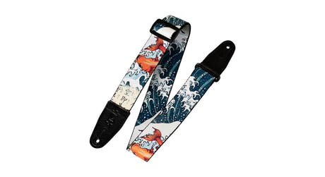 Levys MPD2 correa de guitarra de 2", Koi Fish