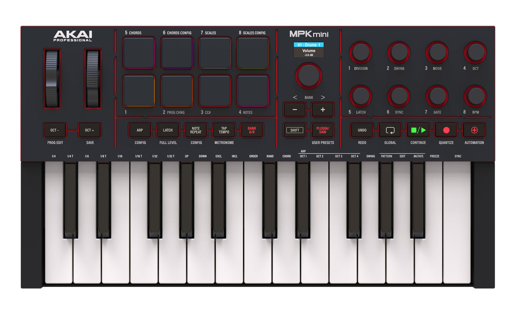 Akai MPK Mini Mk4 (Negro)