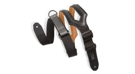 Levys MRHSS correa para guitarras de 3", negra, Right Height